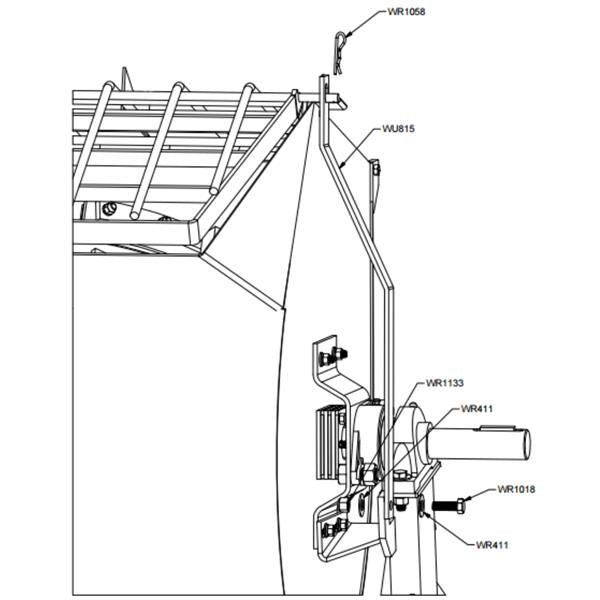 Marshalltown KIT, GRILL LOCK HARDWARE All MP Mixers