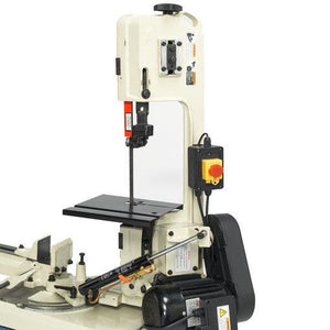 Baileigh Industrial - 110V Metal Cutting Band Saw with Vertical Cutting Option  5" Round Capacity @ 90 Degrees
