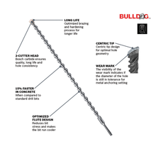 Load image into Gallery viewer, Bosch 25 pc. 1/2 In. x 6 In. SDS-plusÂ® Bulldogâ„¢ Rotary Hammer Bits