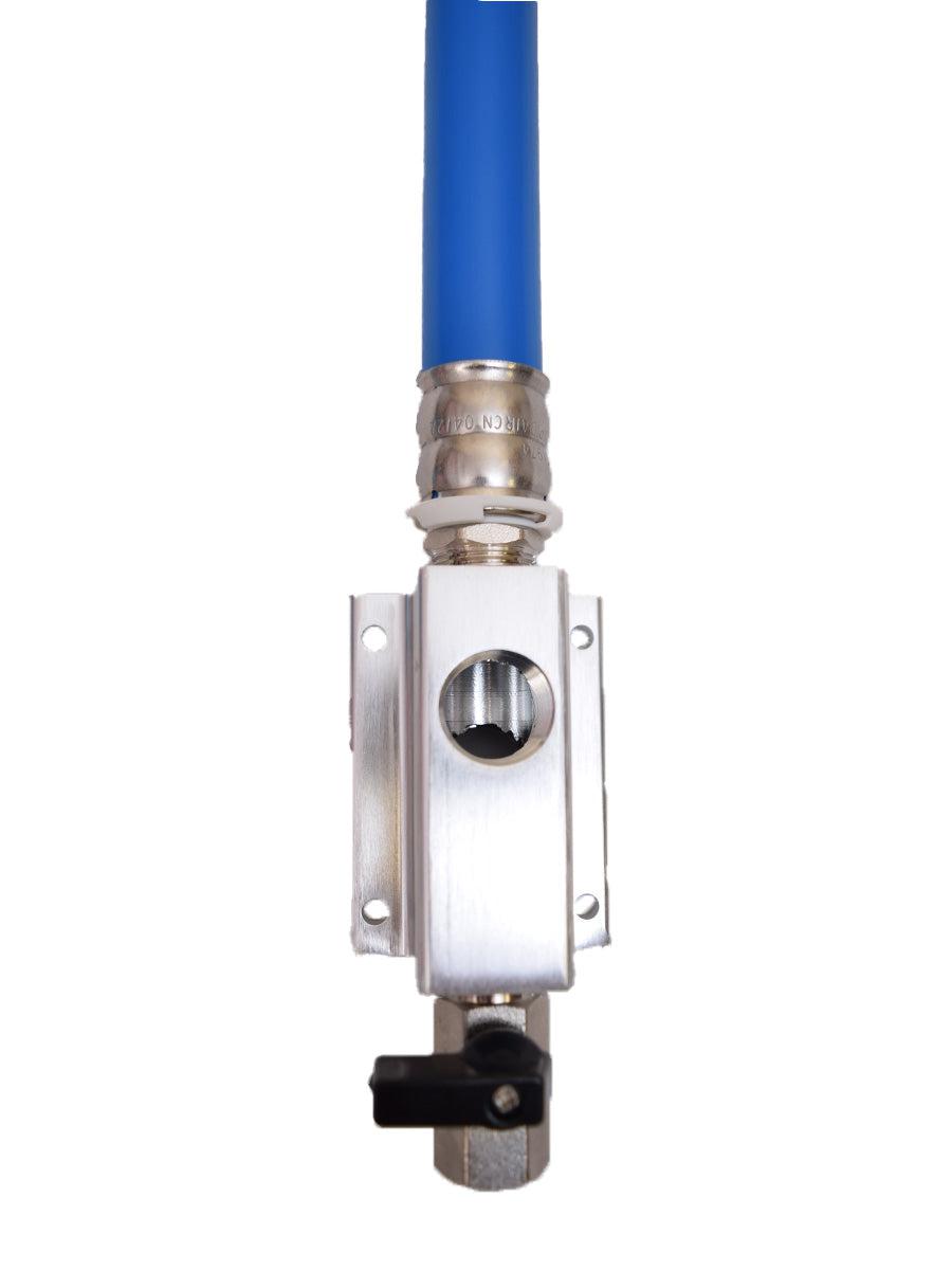thumbnail image 2 of MAXLINE M8203V Tubing Inlet Shutoff Valve – 1″ Tube Inlet X 1/2″ Female NPT Outlet 2 of 4