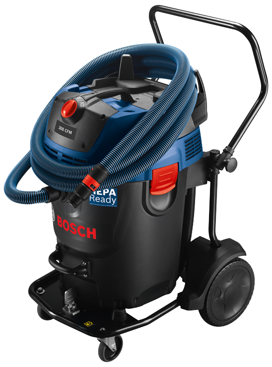 Bosch 17-Gallon 300-CFM Dust Extractor with Auto Filter Clean and HEPA Filter