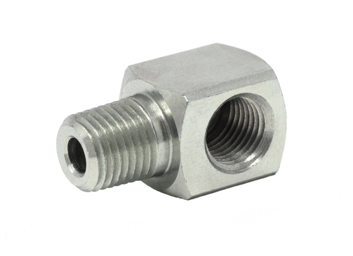 Graco Pipe Fitting 90° Street Elbow, 1/4 Female x 1/4 Male threads,