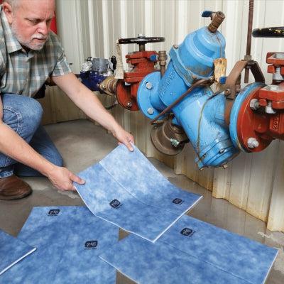 New Pig Hurricane Wringable and Reusable Water Absorbing Mats for