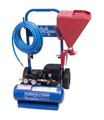 Marshalltown HC129A DuoFlex Compressor w QuickShooter Hopper Gun