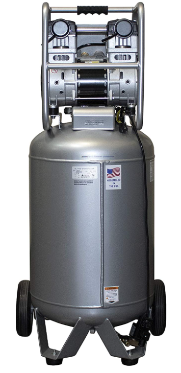 California Air Tools CAT-20020AD SP Series Ultra Quiet & Oil-Free 2-HP  20-Gallon Steel Tank Air Compressor w/ Auto Drain