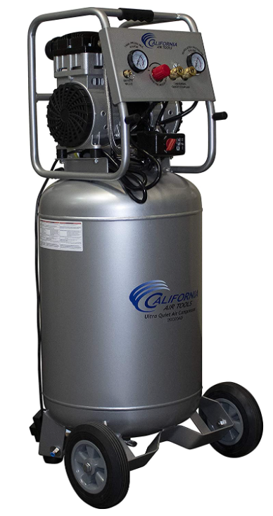 California Air Tools CAT-20020AD SP Series Ultra Quiet & Oil-Free 2-HP  20-Gallon Steel Tank Air Compressor w/ Auto Drain