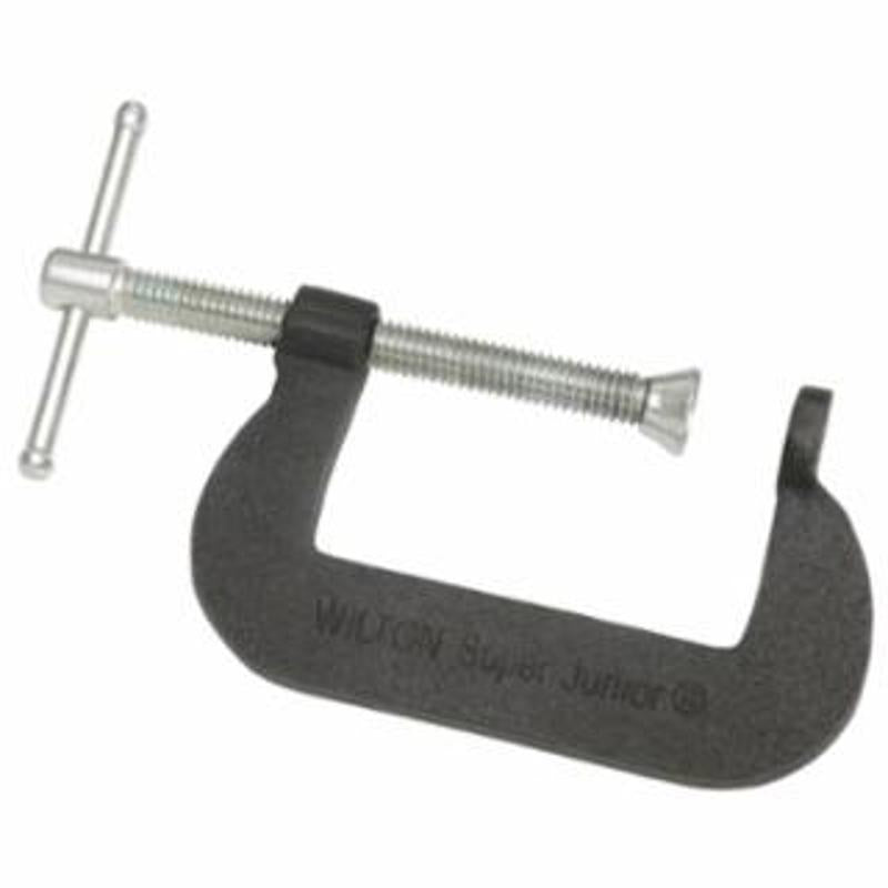 WILTON SuperJunior CClamps, Sliding Pin, 11/4 in Throat Depth