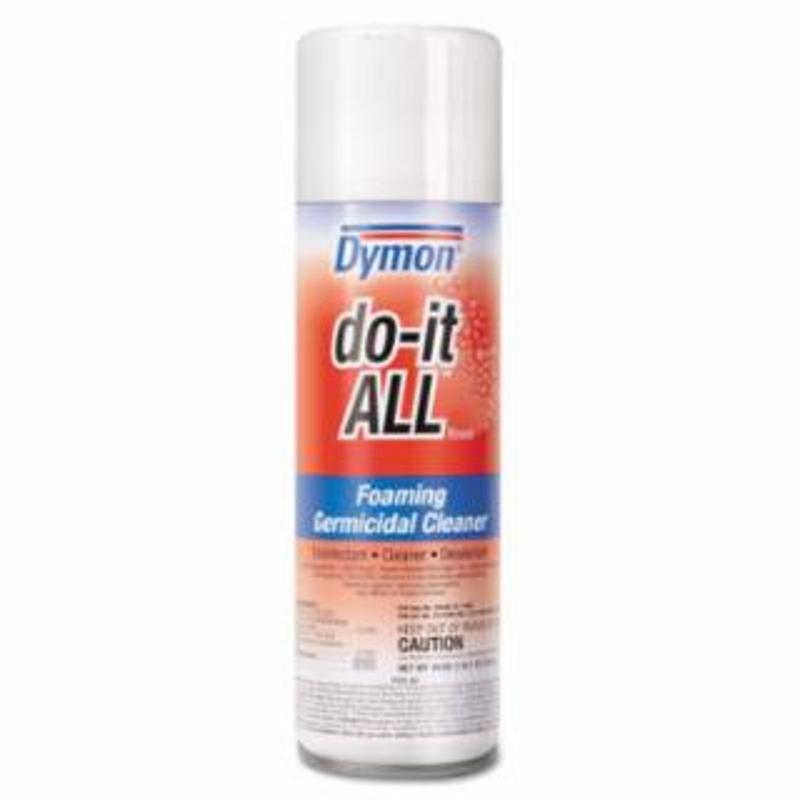 DYMON doitALL™ Germicidal Foaming Cleaner, 20 oz Aerosol Can, Lemon