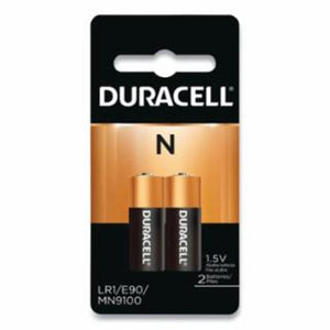 DURACELL N Size Alkaline Battery, 2 EA/PK 
2 EA / CD