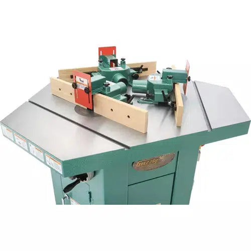 Grizzly G9933 - 3 HP Three-Spindle Shaper Grizzly G9933 - 3 HP Three-Spindle Shaper