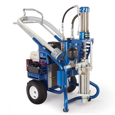 GracoGH 1017ES Big Rig 1000 PSI @ 16.5 GPM Gas Hydraulic Sprayer - Bare (Cart)
