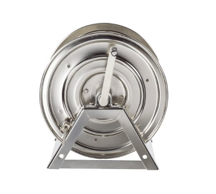 Cox Hose Reels -1125 SS Stainless Steel Series - Hand Crank - 17.63