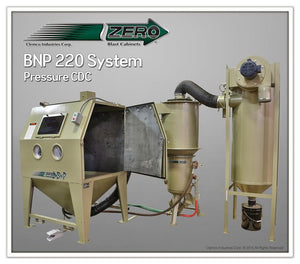 Clemco BNP 220 Pressure Blast Cabinet (Conventional Three Phase) (1588245594147)
