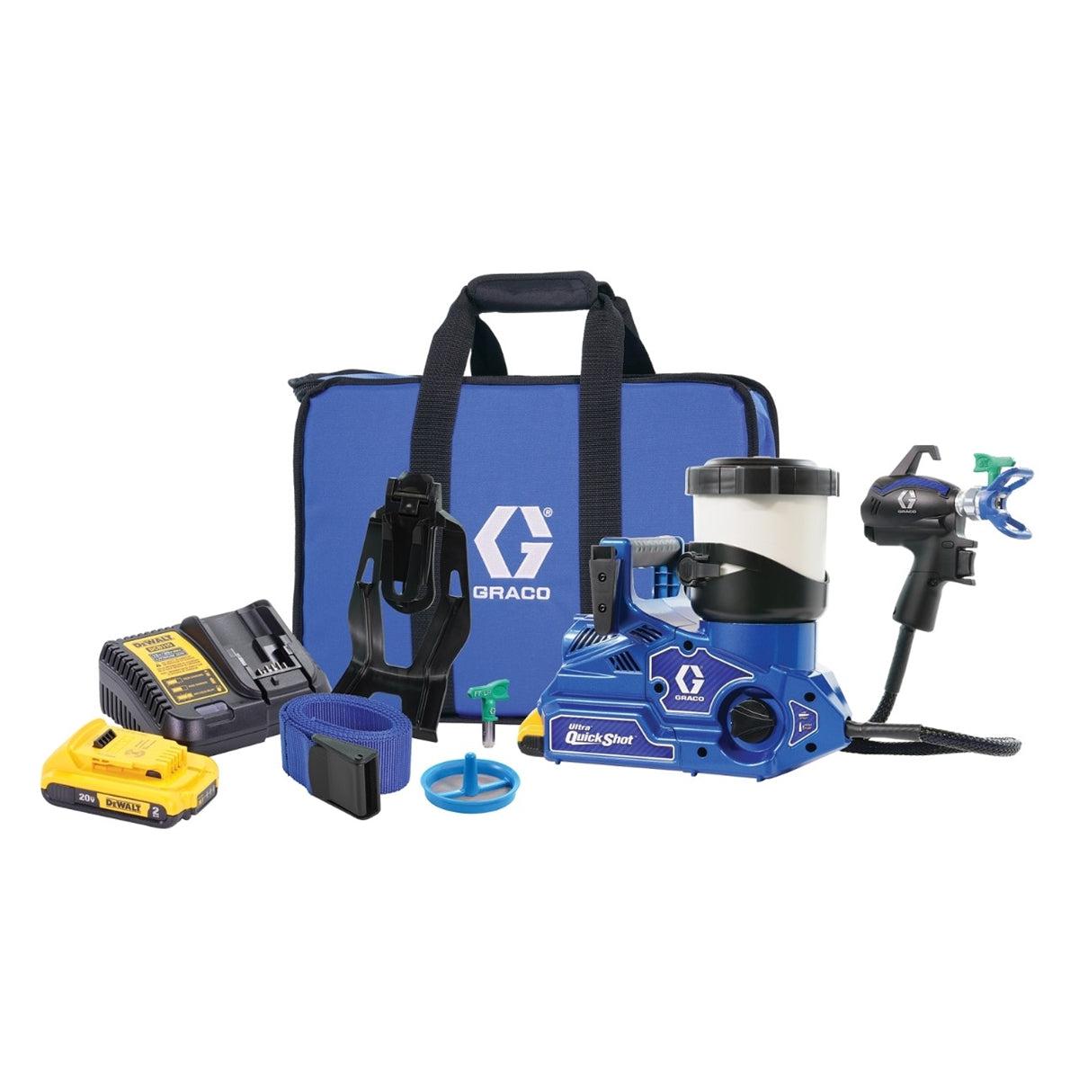 Graco Ultra® QuickShot™ cordless airless paint sprayer