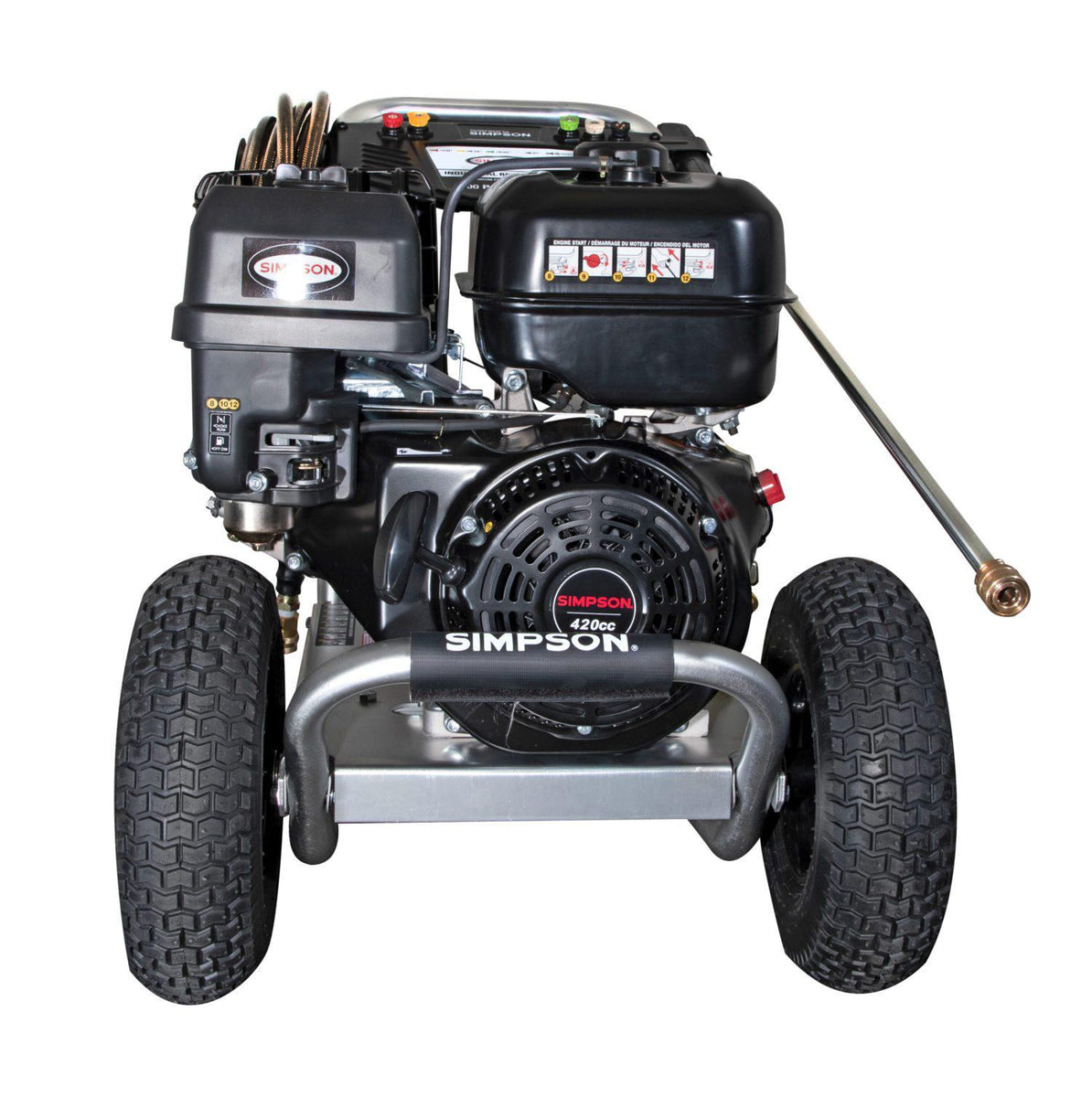 4400 Psi 40 Gpm Cold Water Direct Drive Gas Pressure Washer By Simps 5033