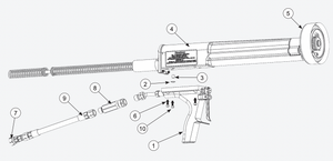 RANSBURG No. 2 Process Electric Gun