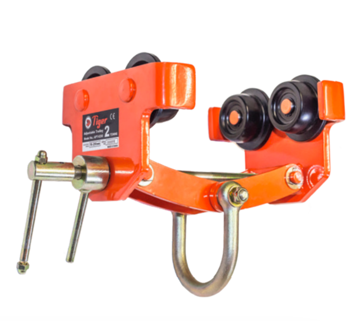 Tiger Lifting APT0100 1ton Adjustable Trolley Plain APT