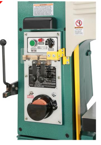 Grizzly Industrial 14" 1-1/2 HP Variable-Speed Vertical Metal-Cutting Bandsaw