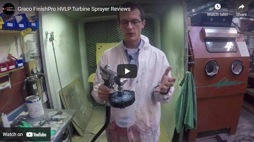 Graco finishpro hvlp procontractor discount series turbine paint sprayer 17n