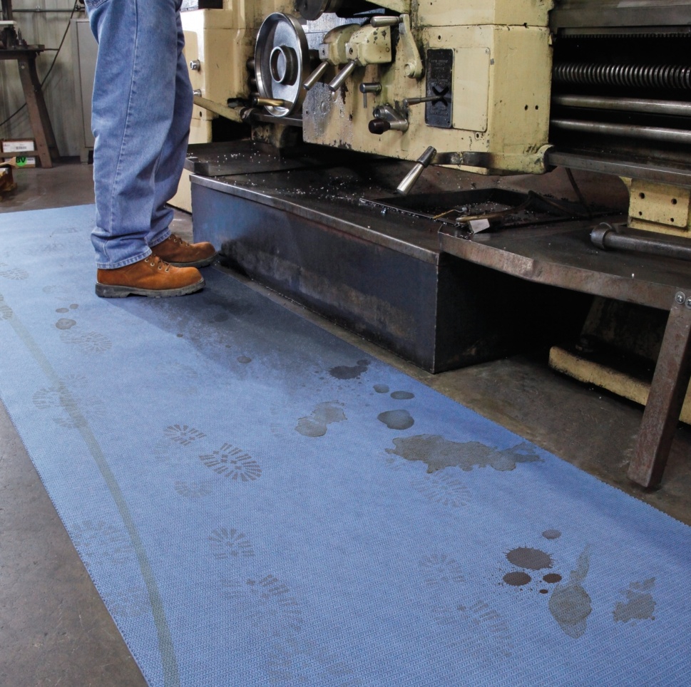 PIG® Grippy® Adhesive-Backed Absorbent Mat