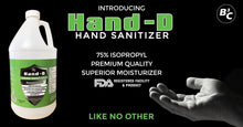 Load image into Gallery viewer, HAND D HAND SANITIZER GEL CLEAR 64-OZ Case of 6