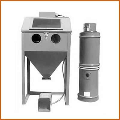 TRINCO™ Model 30 with BP Dust Collector (Size: 30 x 18) Sandblast Cabinet