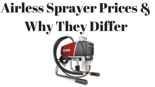 Airless Sprayer Price Differences and Why They Exist