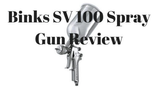 Binks SV 100 Spray Gun Review (Includes Video)