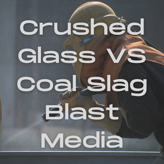 Crushed Glass Blasting Media