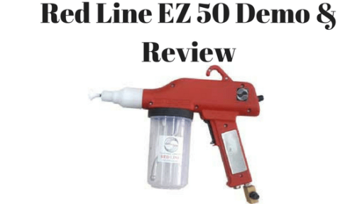 Red Line EZ 50 Powder Coating Gun Demo and Review (Includes Video)
