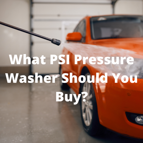 What is a Good PSI for a Pressure Washer (Chart Included)