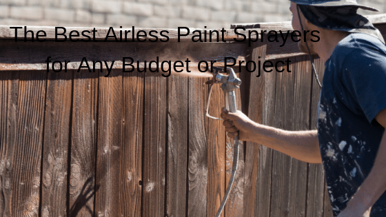 Budget airless paint sprayer deals