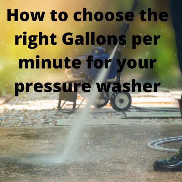 What GPM Pressure washer should I buy?