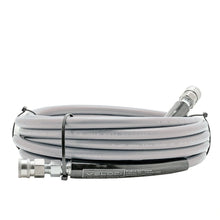 Load image into Gallery viewer, MTM Hydro 3/8" Kobrajet Gray Hose, 4300 PSI, 50 FT, Non-Marked, SS QC's - 29.8234