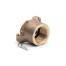 Load image into Gallery viewer, CF Brass Quick Coupler for 1-1/4 inch thread nipple