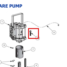 Load image into Gallery viewer, Binks 0115-010001 SOCKET HEAD CAP SCREW -- Ref 3 ∆, MX1205 &amp; MXL1205 Pump Manual - 77-3204 EN [ English ]