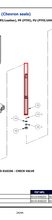 Load image into Gallery viewer, Binks 0115-010063 PUMP ROD -- Ref 12, MX412 &amp; MXL412 Pump Manual 77-3202 EN [ English ]