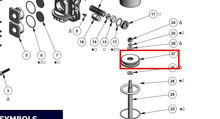 Load image into Gallery viewer, Binks 0115-010085 PISTON, 55mm -- Ref 27, MX1205 &amp; MXL1205 Pump Manual - 77-3204 EN [ English ]