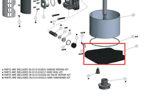 Load image into Gallery viewer, Binks 0115-010119 LOWER END CAP -- Ref 30, AX140SD Air Motor Manual 77-2938 [ English ]