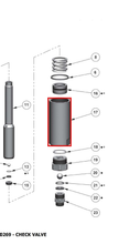 Load image into Gallery viewer, Binks 0115-010138 LOWER PUMP TUBE -- Ref 17, MX1205 &amp; MXL1205 Pump Manual - 77-3204 EN [ English ]