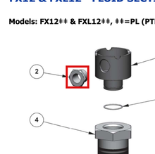 Load image into Gallery viewer, Binks 0115-010294 SIGHT GLASS -- Ref 2, MX1205 &amp; MXL1205 Pump Manual - 77-3204 EN [ English ]