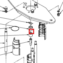 Load image into Gallery viewer, Binks 0115-010445 MOTOR ROD SPLIT COLLAR -- Ref 3, DRX Ram Outfit Manual 77-3237 - English [ English ]
