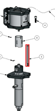 Load image into Gallery viewer, Binks 0115-010648 TIE ROD -- Ref 3, MX1231 &amp; MXL1232 Pump Manual 77-3206 EN [ English ]