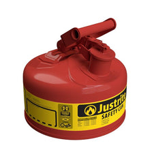 Load image into Gallery viewer, 1 Gallon Red Type I Steel Safety Can | Flammables | 7110100 | Justrite - image 1