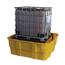 Load image into Gallery viewer, Yellow Steel Platform IBC Contain Unit No Drain | 1680 | Eagle - image 1