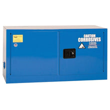 Load image into Gallery viewer, 15 Gal Blue Manual Close Metal Corrosive Safety Cabinet | 2 Door | ADDCRAX - ADDCRAX - image 1