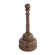 Load image into Gallery viewer, Brown 5 Quart Outdoor Ashtray | SafeSmoker | 1206BROWN - 1206BROWN - image 1
