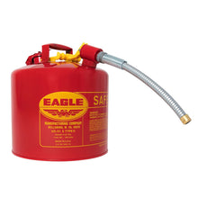 Load image into Gallery viewer, 5 Gal Red Steel Steel Safety Can for Flammables | Type II | U251S - U251S - image 1