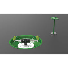 Load image into Gallery viewer, Hughes Lab Eye/Face Wash, Table Mount, Open SS Bowl, SS Pipe | L85GST | Justrite - image 1
