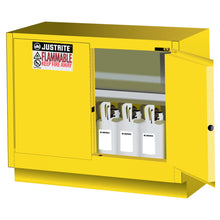 Load image into Gallery viewer, 31 Gal Under Fume Hood Safety Cabinet | 2 Doors, Yellow | 884820 | Justrite - image 1